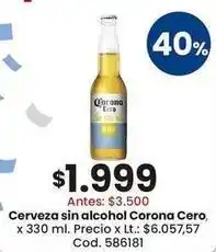 Coto Corona - cerveza sin alcohol oferta