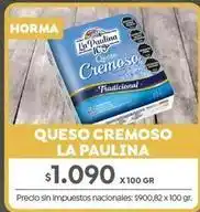 Jumbo La paulina - queso cremoso oferta