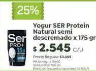 Jumbo Ser - yogur ser protein natural semi descremado oferta