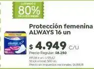 Jumbo Always - protección femenina oferta