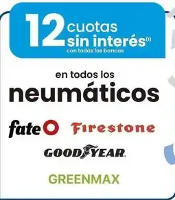 Coto Fate o - neumáticos oferta