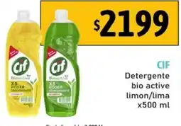 Nini Mayorista Cif detergente bio active limon/lima oferta