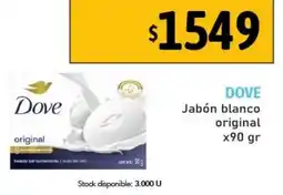 Nini Mayorista Dove jabón blanco original oferta