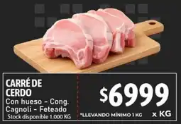 Nini Mayorista Carré de cerdo oferta