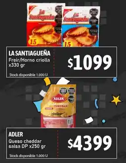 Nini Mayorista La santiagueña freir/horno criolla oferta