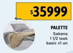 Nini Mayorista Palette sabana 1 1/2 look basic oferta