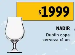 Nini Mayorista Nadir dublin copa cerveza oferta