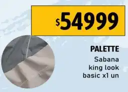 Nini Mayorista Palette sabana king look basic oferta