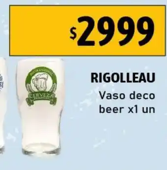 Nini Mayorista Rigolleau vaso deco beer oferta