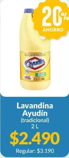 Supermercados Aiello Ayudín lavandina (tradicional) oferta