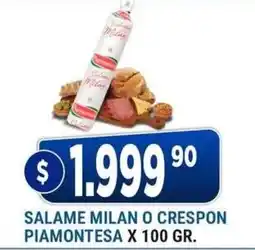 Supermercados Mayor Salame milan o crespon piamontesa oferta