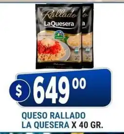 Supermercados Mayor La quesera queso rallado oferta