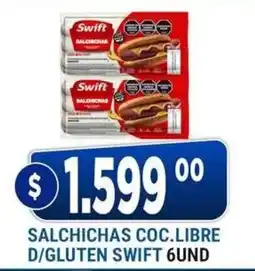 Supermercados Mayor Swift salchichas coc.libre d/gluten oferta