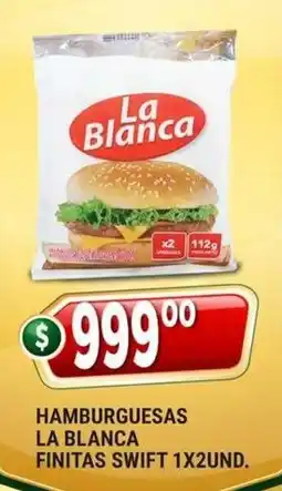 Supermercados Mayor La blanca hamburguesas oferta