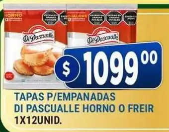 Supermercados Mayor Di pascualle tapas p/empanadas oferta