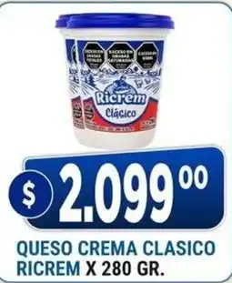Supermercados Mayor Ricrem queso crema clasico oferta