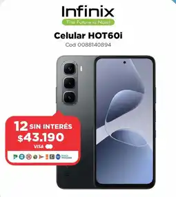 Casa Silvia Infinix celular HOT60i oferta