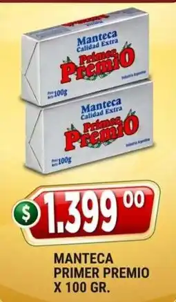 Supermercados Mayor Primer premio manteca oferta