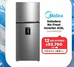 Casa Silvia Midea heladera no frost inverter oferta