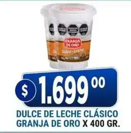Supermercados Mayor Granja de oro dulce de leche clásico oferta