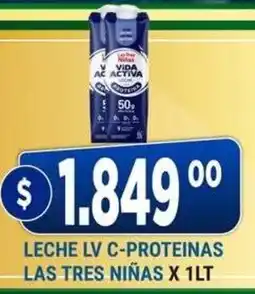 Supermercados Mayor Las tres niñas leche lv c-proteinas oferta