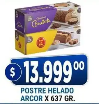 Supermercados Mayor Arcor postre helado oferta