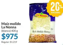 Supermercados Aiello La nonna maíz molido oferta