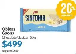 Supermercados Aiello Gaona obleas oferta