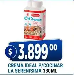 Supermercados Mayor La serenisima crema ideal p/cocinar oferta