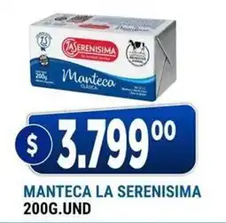 Supermercados Mayor La serenisima manteca clasica oferta