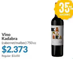 Supermercados Aiello Kadabra vino oferta