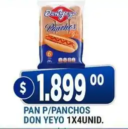 Supermercados Mayor Don yeo pan p/panchos oferta