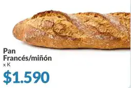 Supermercados Aiello Pan Francés/miñón oferta