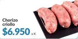 Supermercados Aiello Chorizo criollo oferta