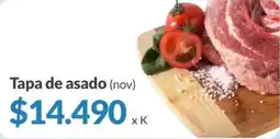 Supermercados Aiello Tapa de asado oferta