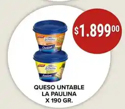 Supermercados Mayor La paulina queso untable oferta