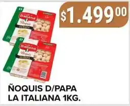 Supermercados Mayor La italiana ñoquis d/papa oferta