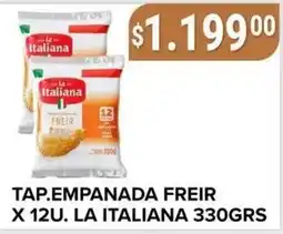 Supermercados Mayor La italiana empanada freir oferta
