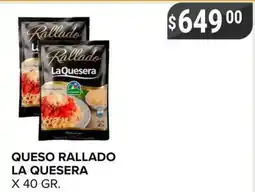 Supermercados Mayor La quesera queso rallado oferta