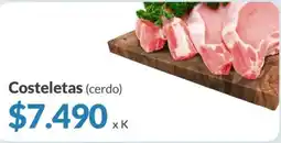 Supermercados Aiello Costeletas (cerdo) oferta