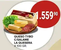 Supermercados Mayor La quesera queso tybo c/salame oferta