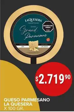 Supermercados Mayor La quesera queso parmesano grand oferta