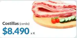 Supermercados Aiello Costillas oferta