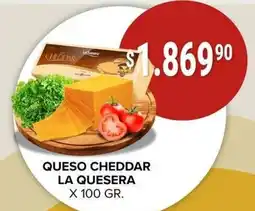 Supermercados Mayor La quesera queso cheddar oferta