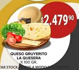 Supermercados Mayor La quesera queso gruyerito oferta