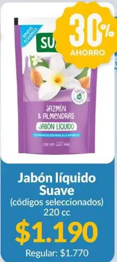 Supermercados Aiello Suave jabón líquido oferta