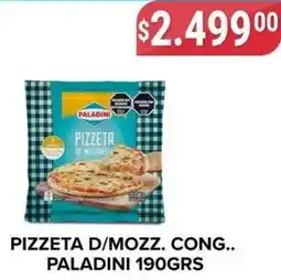Supermercados Mayor Paladini pizzeta de mozzarella oferta