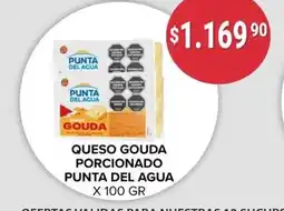 Supermercados Mayor Punta del agua queso gouda porcionado oferta