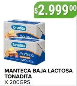 Supermercados Mayor Tonadita manteca baja lactosa oferta
