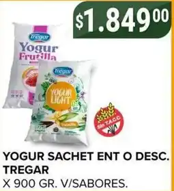 Supermercados Mayor Tregar yogur sachet oferta